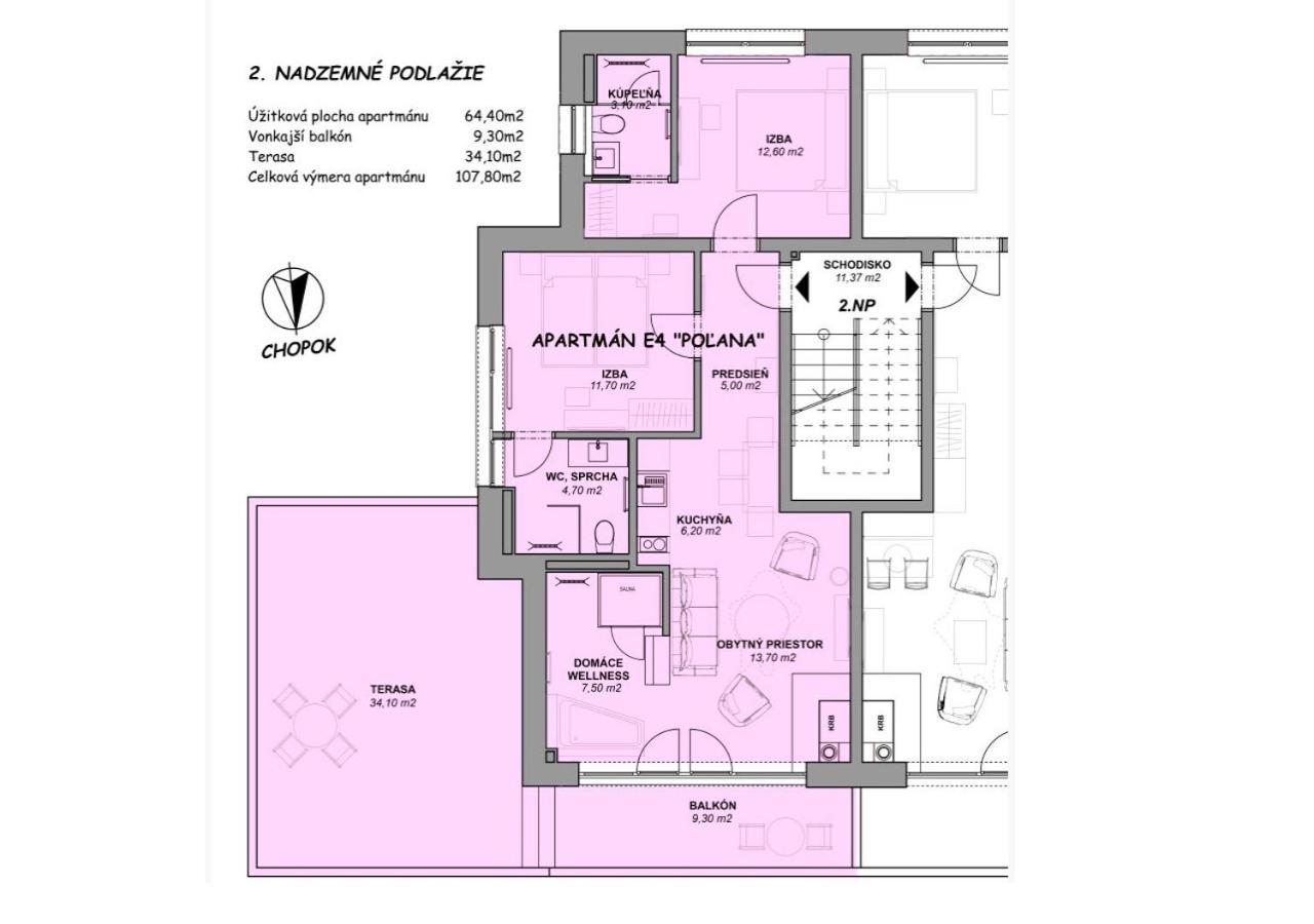 Apartman Polana Демяновская долина Экстерьер фото